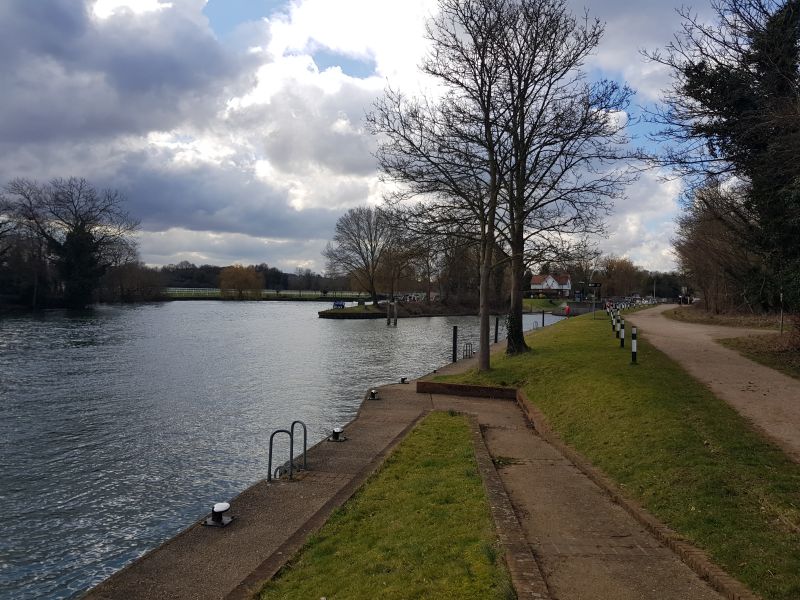 Boveney Lock, River Thames near Windsor